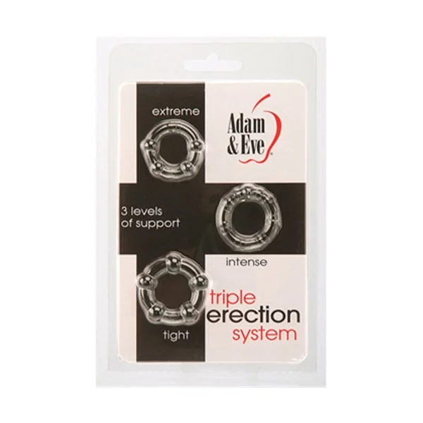 Adam and Eve Triple Erection System