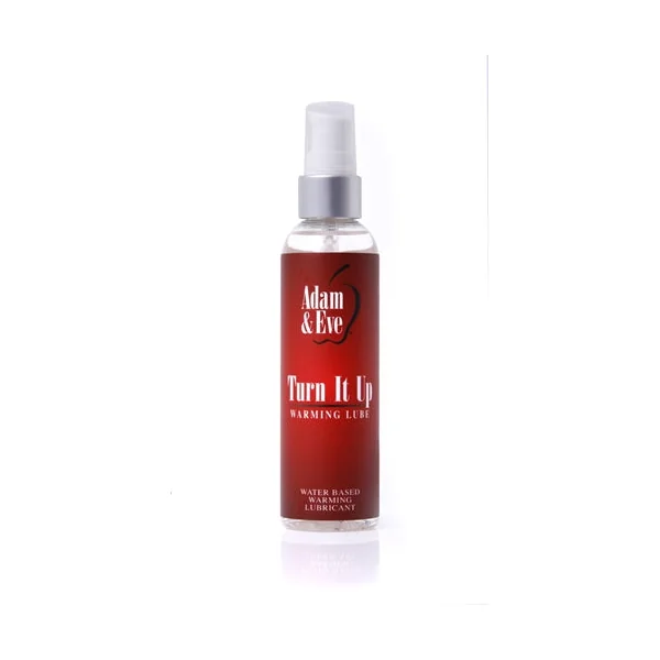 Adam and Eve Turn It Up Warming Lubricant 4 Oz