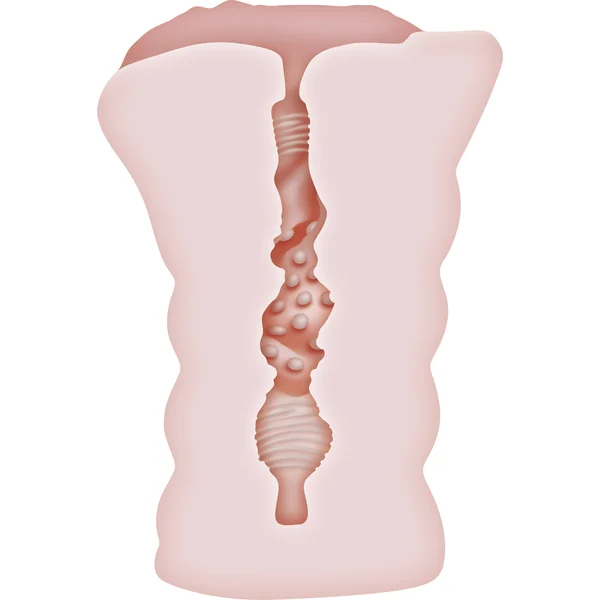 ADAM & EVE JUICY LUCY SELF LUBRICATING STROKER