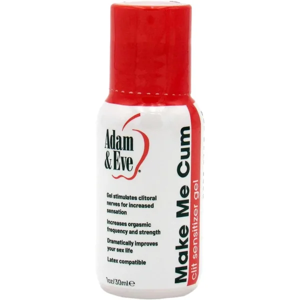 Adam & Eve Make Me Cum Water Based Clitoral Sensitizer Clear Gel – Clear 0.5 oz.