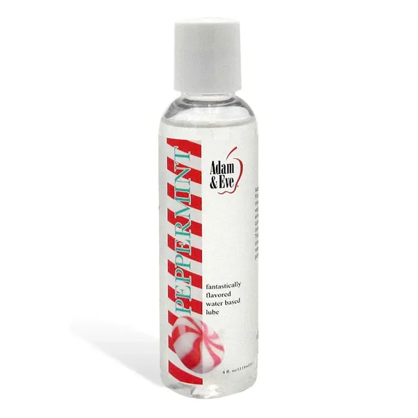 Adam & Eve PEPPERMINT Lubricant – Mint Flavoured Water Based Lubricant – 118 ml Bottle