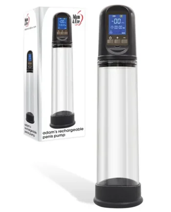 Adam & Eve Rechargeable Penis Pump – USB Rechargeable Powered Penis Pump