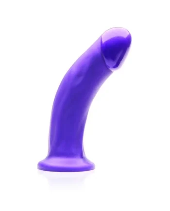 ADAM SUPER SOFT MIDNIGHT PURPLE DILDO