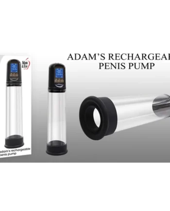 Adam's Rechargeable Penis Pump 8.25" by Adam & Eve
