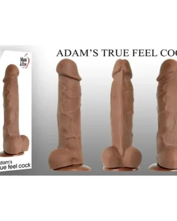 ADAM’S TRUE FEEL COCK 7″ TAN