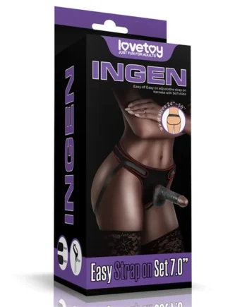 Adjustable Strap On with Dildo 7.0