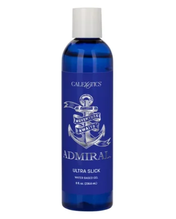 Admiral Ultra Slick Water Based Gel - 8 Fl. Oz.