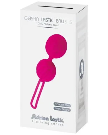 ADRIEN LASTIC - GEISHA LASTIC SILICONE BALLS SIZE S FUCHSIA