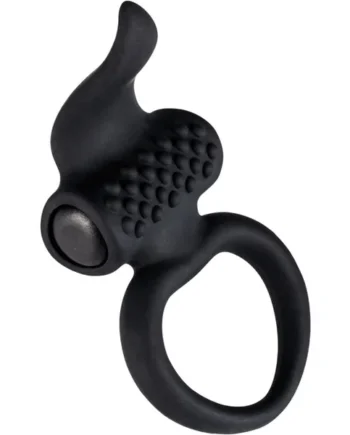 ADRIEN LASTIC - LINGUS BLACK VIBRATOR RING