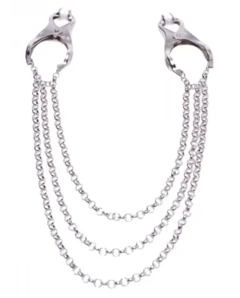 Affix Triple Chain Nipple Clamps