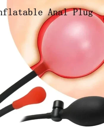 AirBloom Adjustable Inflatable Anal Plug Expander - Flexible Butt Plug for Men, Women, and Couples with Precision Pump for Preparation, Play, and Intimate Exploration