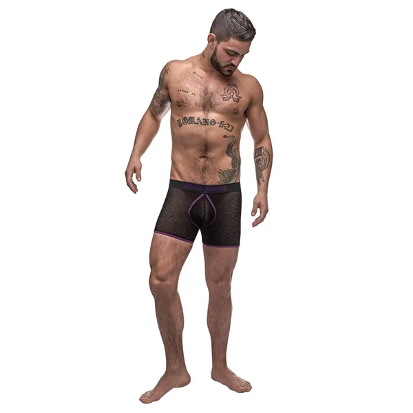 Airotic Mesh Enhancer Short - Black - Extra Large