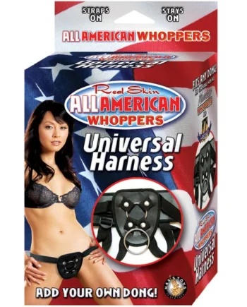 All American Whopper Universal Harness - Black