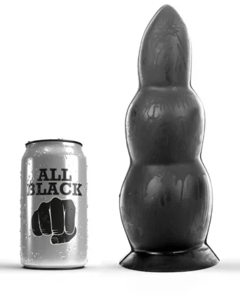 ALL BLACK - ANAL PLUG 23 CM