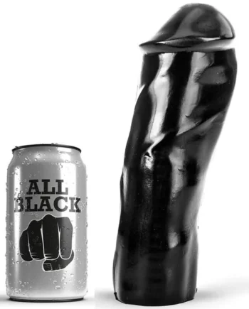 ALL BLACK - DILDO REALISTIC 20 CM