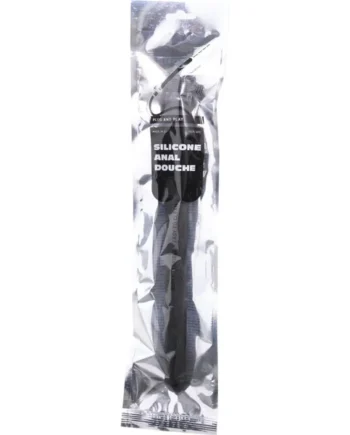 ALL BLACK - SHOWER ANAL SILICONE 27 CM