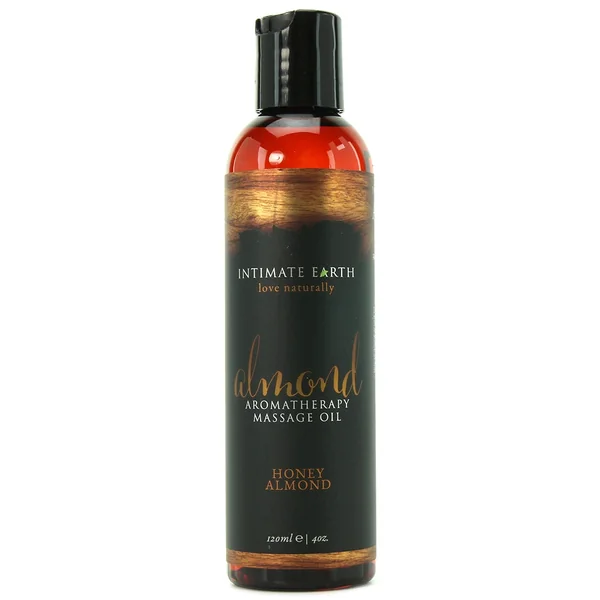 Almond Vegan Massage Oil 4oz/120ml in Honey Almond
