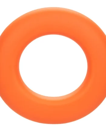 Alpha Liquid Silicone Prolong Large Ring - Orange