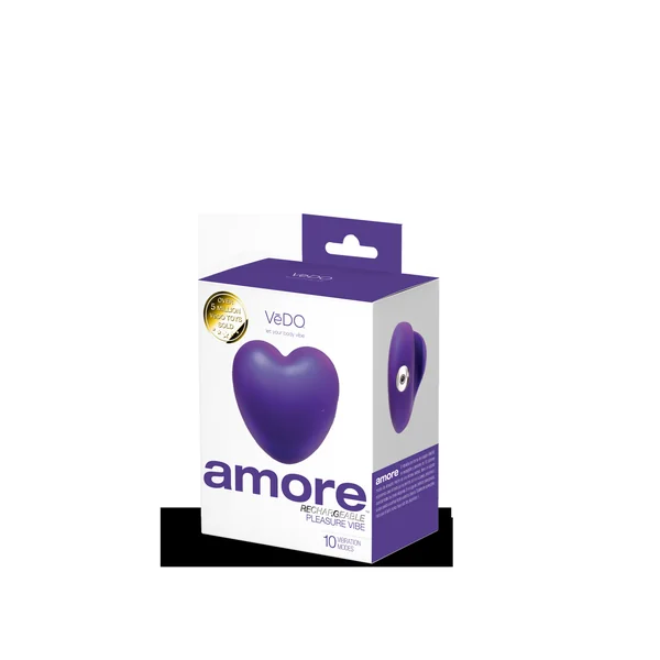 Amore Rechargeable Pleasure Vibe - Purple