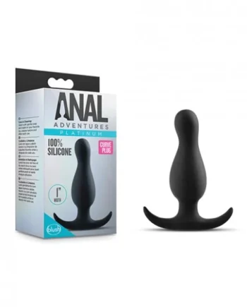 Anal Adventures Curve Plug
