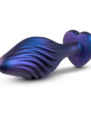 Anal Adventures Matrix - Swirling Bling Plug - Sapphire