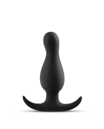 Anal Adventures Platinum - Curve Plug - Black