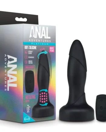 Anal Adventures Platinum - Drive Plug - Black