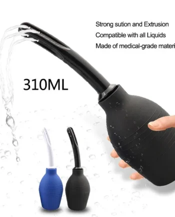 Anal Cleaner Anal Douches Safe Rectal Syringe Stream Douche Enema Colon Vaginal Cleaner Tool