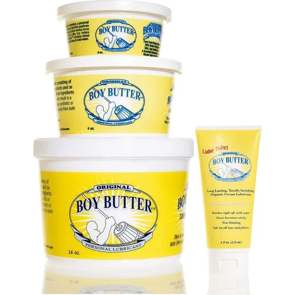 Anal coconut oil lubricant - Boy Butter - Boy Butter Original