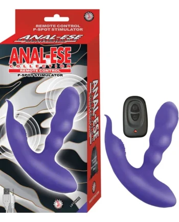 ANAL ESE COLLECTION REMOTE CONTROL P SPOT STIMULATOR PURPLE
