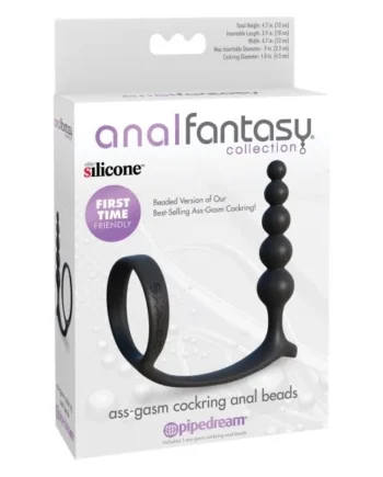 ANAL FANTASY ASS-GASM COCKRING ANAL BEADS