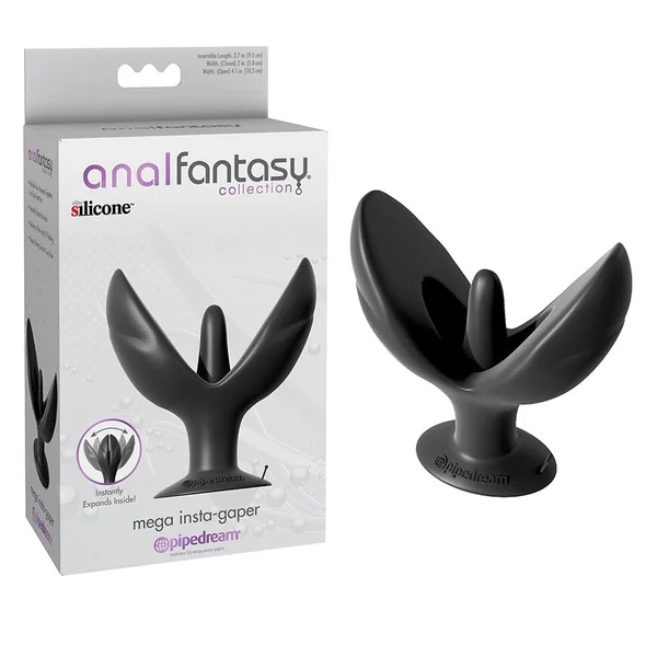 Anal Fantasy Collection Mega 3.7 Inch Insta-Gaper Silicone Plug Expander