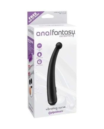 Anal Fantasy Collection Vibrating Curve - Black
