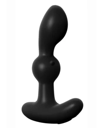 Anal Fantasy Elite silicone Rechargeable P Motion Massager Waterproof Black