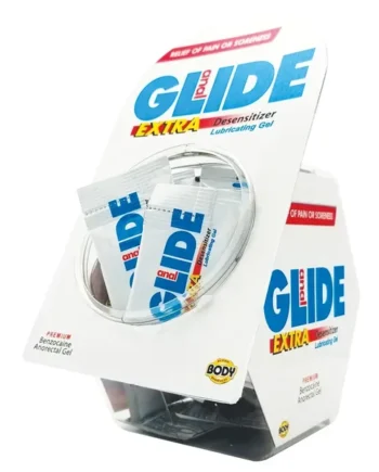 Anal Glide Extra Sample Packet – Box of 50