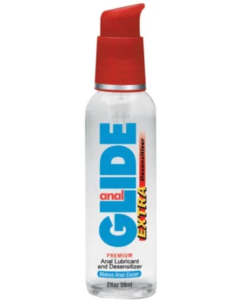 Anal Glide Extra Water-Based Lube - 2oz