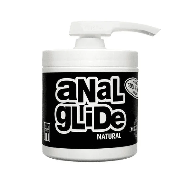 Anal Glide Natural with Pump 4 oz