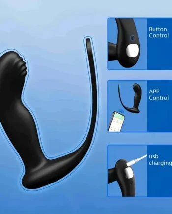 Anal Massage Vibrator Anal Plug Sex Toy Stimulator App Remote Control