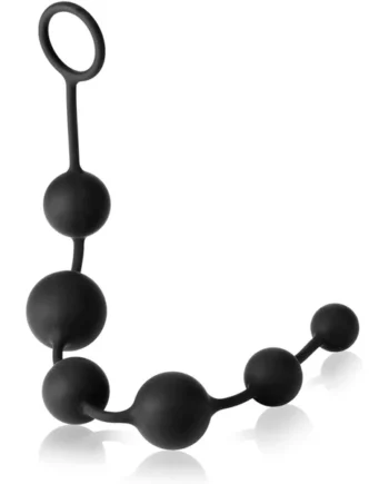 Anal Plug With Anal Bead For Long Anal Sex Toy With Pulling Ring