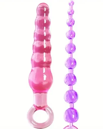 Anal Plug With Pulling Beads Adult Sex Toys For Men Women Gay Lesbian