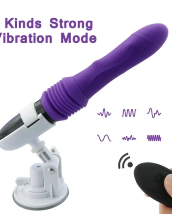 Anal Thruster G-Spot Thrusting Dildo Vibrator