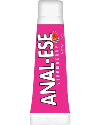 Anal-ese Flavored Desensitizing Anal Gel Strawberry .5 Ounce