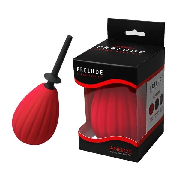 Aneros Prelude Enema Bulb Kit - 2 Colors
