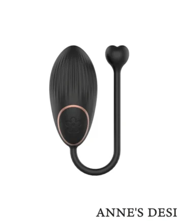ANNE'S DESIRE - EGG REMOTE CONTROL TECHNOLOGY WATCHME BLACK/GOLD