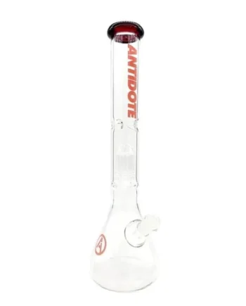 Antidote 16in Red Eye Beaker W/ 8-Arm Tree Perc