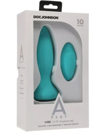 A-Play Experienced Anal Vibe Remote Control 5.75" by Doc Johnson