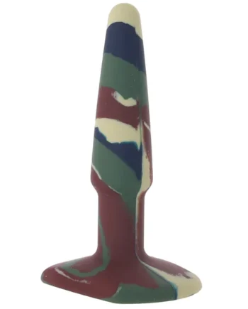 A-Play Groovy 4 Inch Anal Plug in Camo
