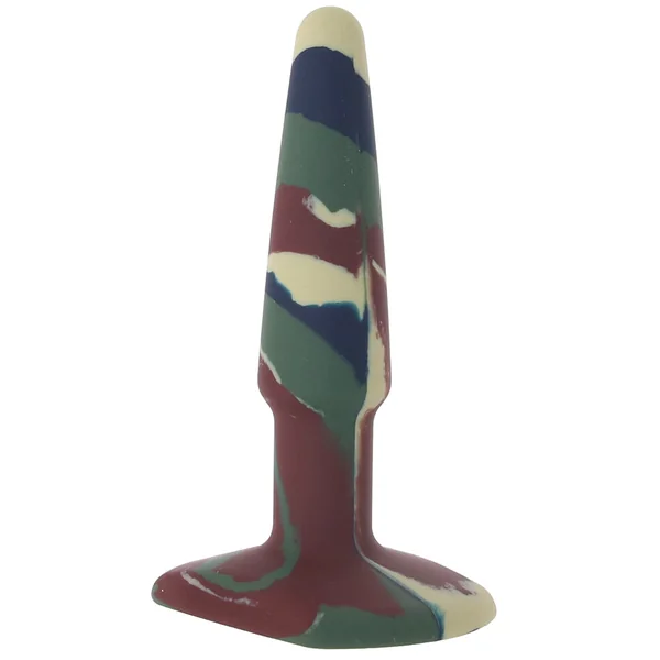 A-Play Groovy 4 Inch Anal Plug in Camo