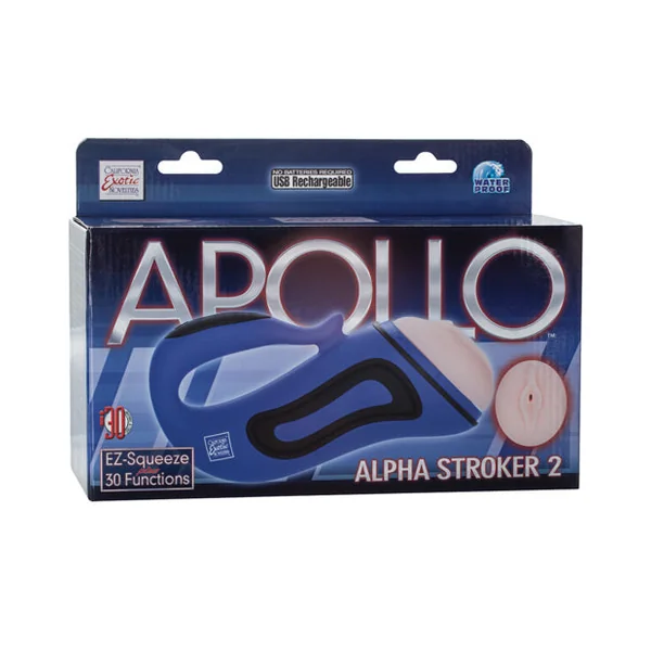 Apollo Alpha Stroker 2 - Blue Vagina