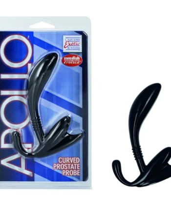 APOLLO CURVED PROSTATE PROBE BLACK